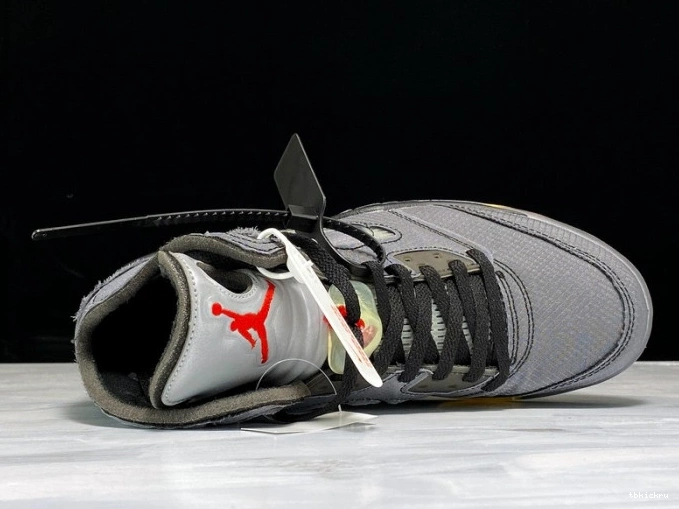 Cheap TBkick 5 Jordan x CT8480-001 Air Off-White Black 0729